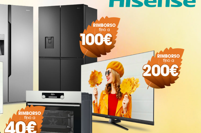 Al via la promozione “Hisense ti premia”