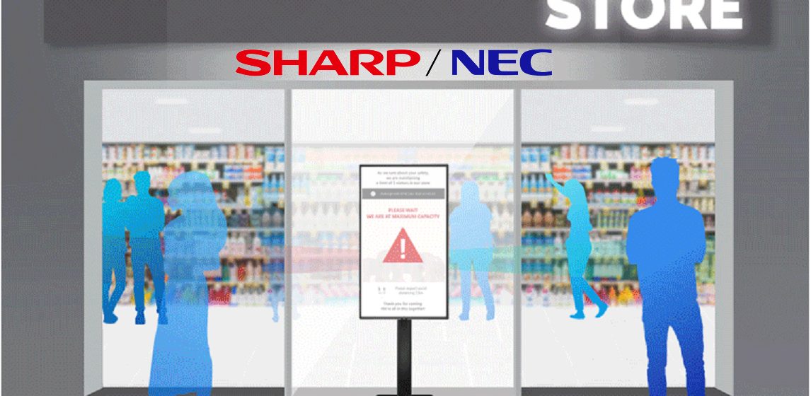 Sharp NEC punta sull’Entrance Flow Management per il settore retail