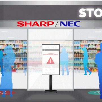 Sharp NEC punta sull’Entrance Flow Management per il settore retail