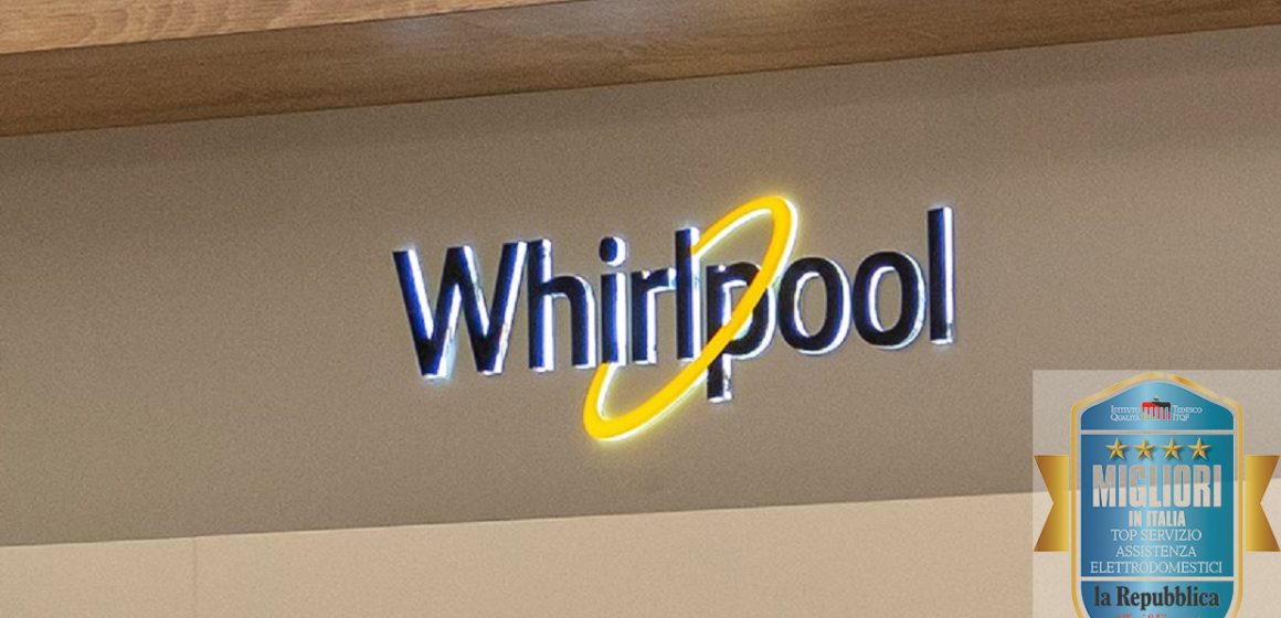 Whirlpool si conferma nella Top Service 2021