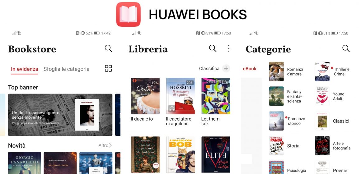 Arriva HUAWEI Books