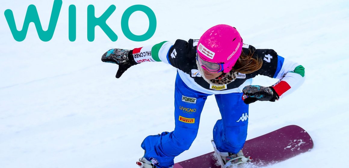 Wiko sponsor della snowboarder Raffaella Brutto