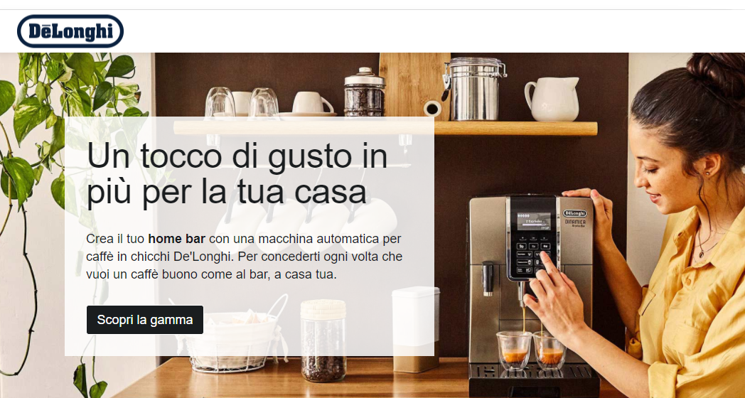 De’Longhi cavalca il trend dell’home bar