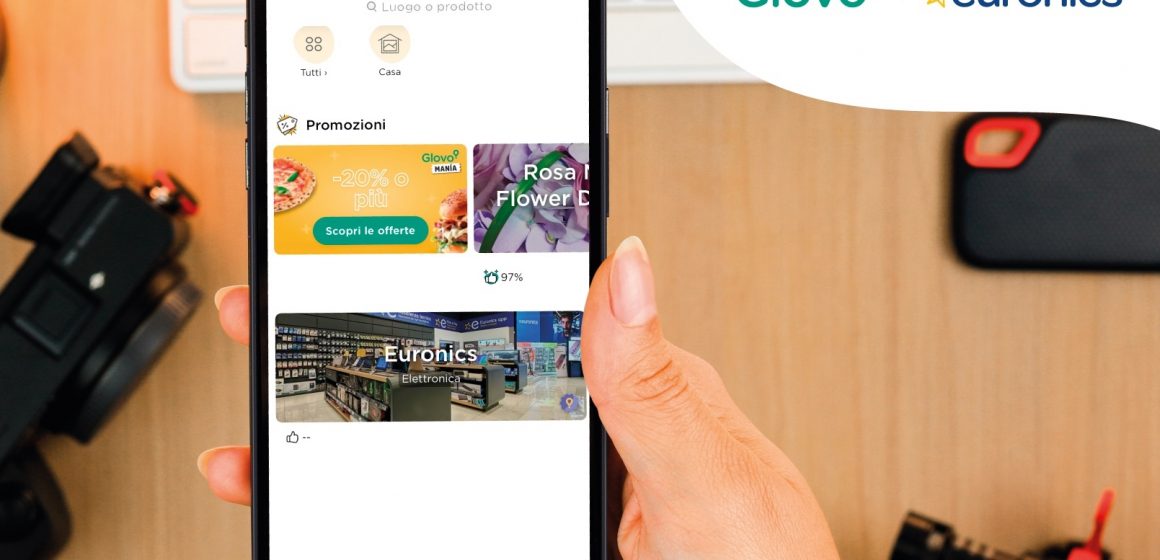 Euronics partnership Glovo