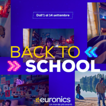 Da Euronics la promo “Back to school”