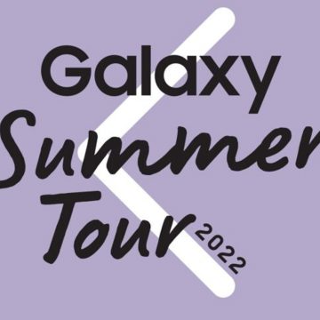Samsung dà il via al Galaxy Summer Tour 2022