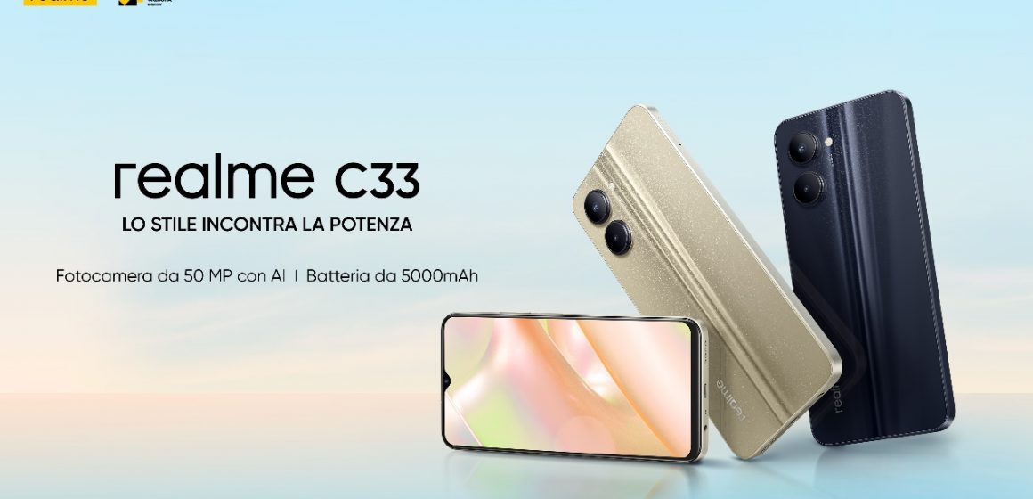 In arrivo il nuovo entry level realme C33