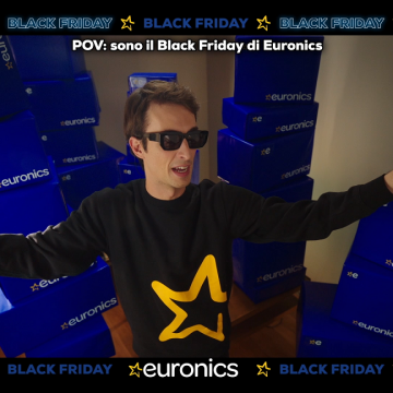 Da Euronics la nuova campagna per il “Black Friday”