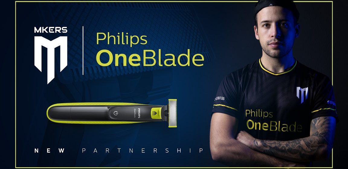Philips OneBlade insieme a Mkers