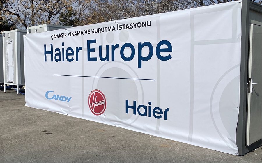 Haier Europe supporta le comunità vittime di Turchia e Siria