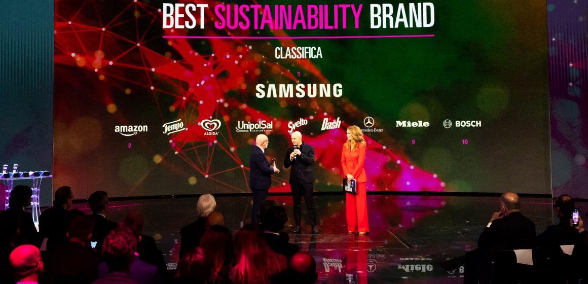 Samsung premiata come Best Sustainability Brand 2023