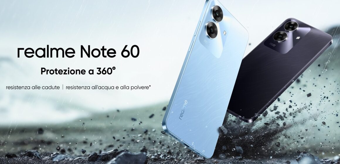 realme Note 60 adotta la protezione ArmorShell