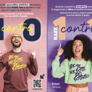 Erion WEEE: al via la nuova campagna di sensibilizzazione sui RAEE