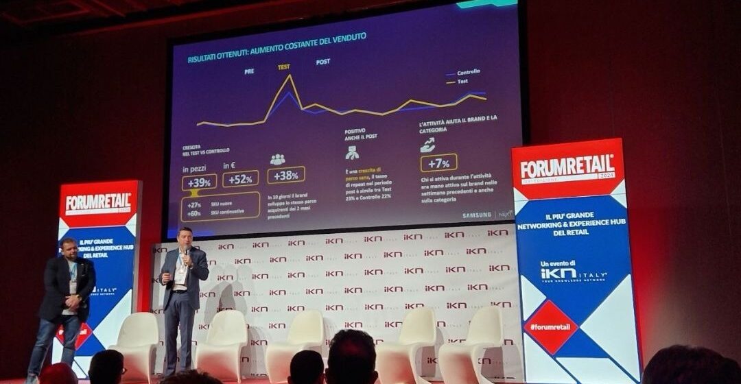 Samsung con Next14 protagonista del Forum Retail 2024
