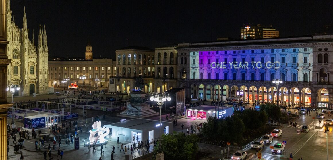Samsung inaugura il Milano Cortina 2026 Sport Village