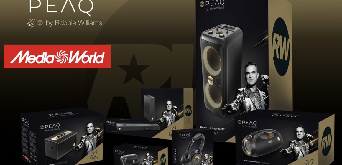 MediaWorld: partnership con Robbie Williams