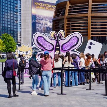 Migliaia di visitatori per il pop-up store di OPPO