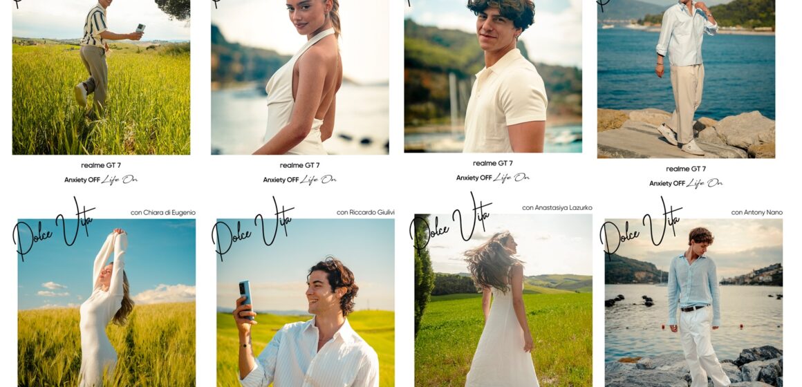Da realme la nuova campagna “Dolce Vita”