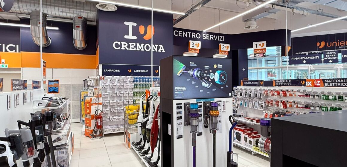 Unieuro: due nuovi store a Novate Milanese e Cremona
