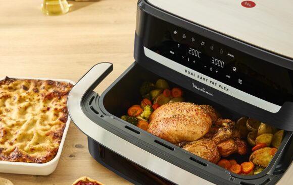 Moulinex la friggitrice ad aria Dual Easy Fry Flex