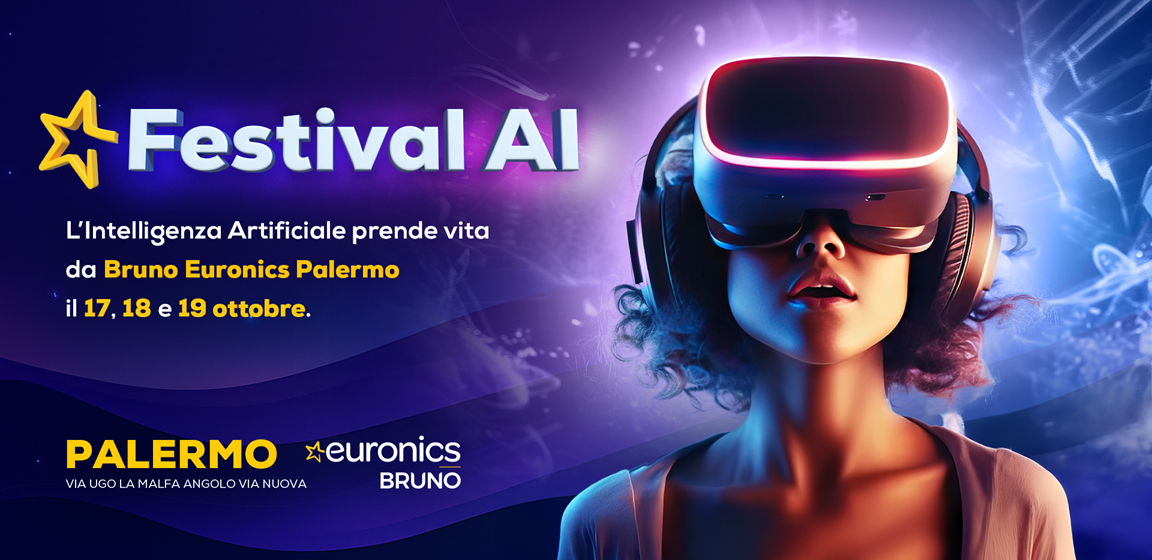 Euronics Bruno lancia a Palermo il primo Festival AI
