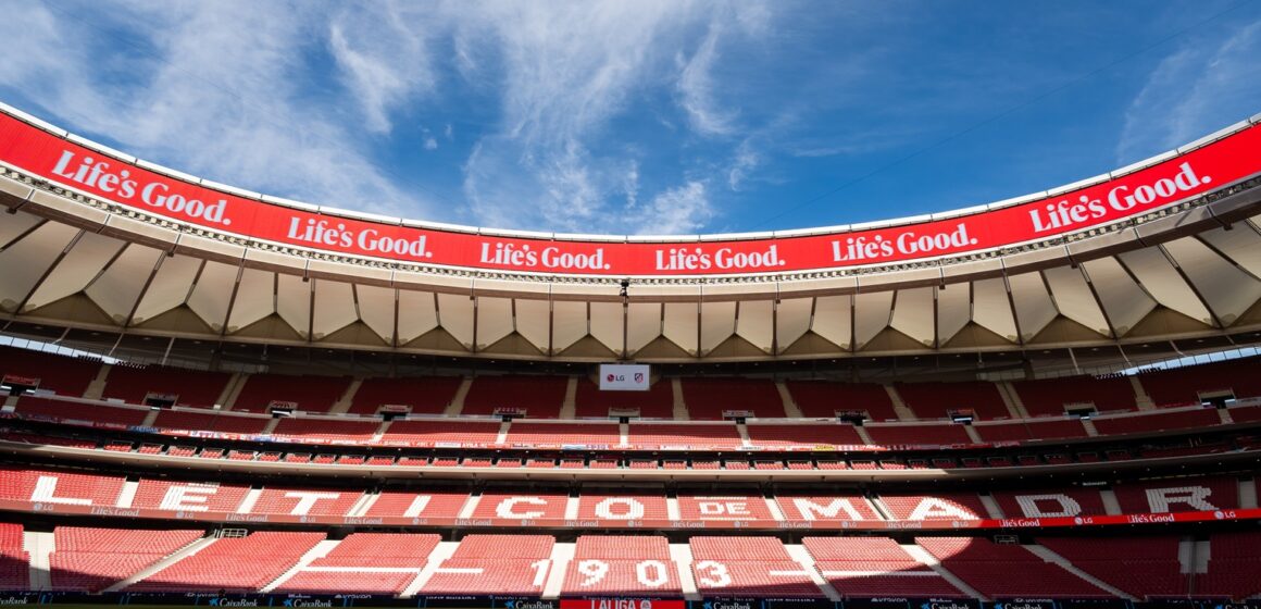 Il digital signage di LG accende lo stadio dell’Atletico Madrid