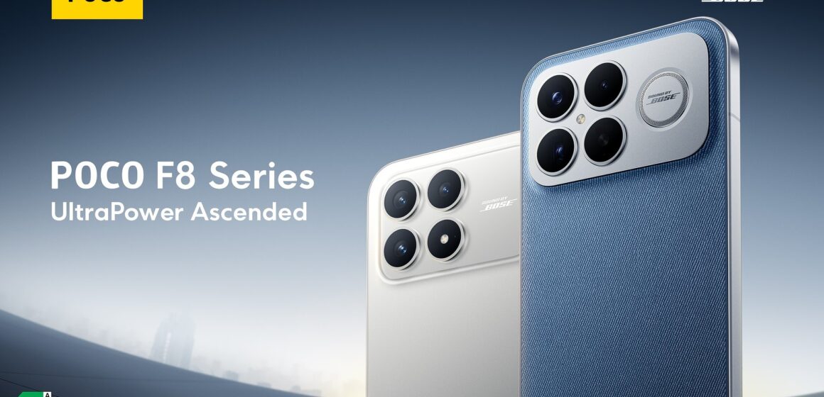 POCO: lanciata in Italia la Serie F8 con Audio Bose