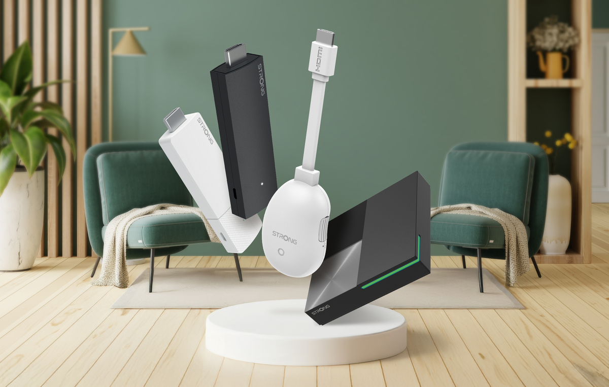 Strong: una gamma completa di Dispositivi Google TV