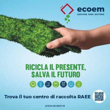 Da ECOEM la campagna “Ricicla il presente, salva il futuro”