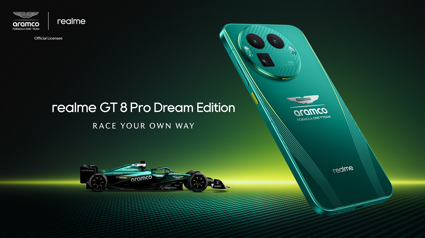 Presentato il realme GT 8 Pro Dream Edition