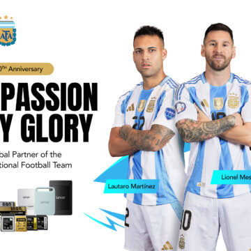 Lexar: partnership globale con la Nazionale Argentina di Calcio