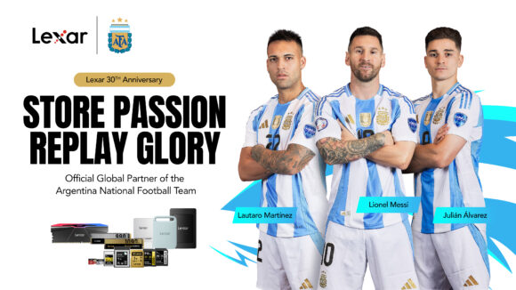 Lexar: partnership globale con la Nazionale Argentina di Calcio