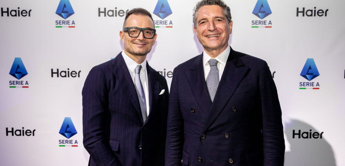 Haier celebra la collaborazione con la Lega Calcio Serie