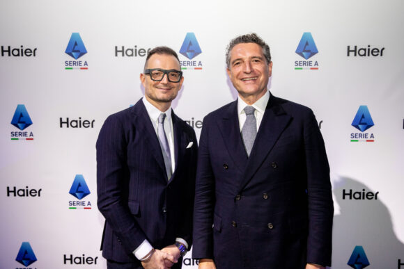 Haier celebra la collaborazione con la Lega Calcio Serie