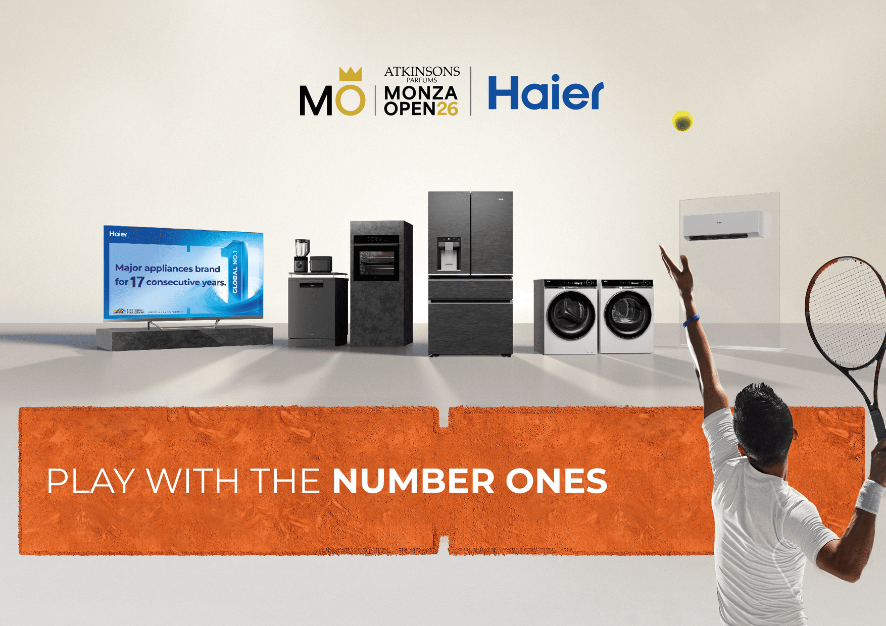 Haier sponsor del torneo ATP Challenger 125 Atkinsons Monza Open